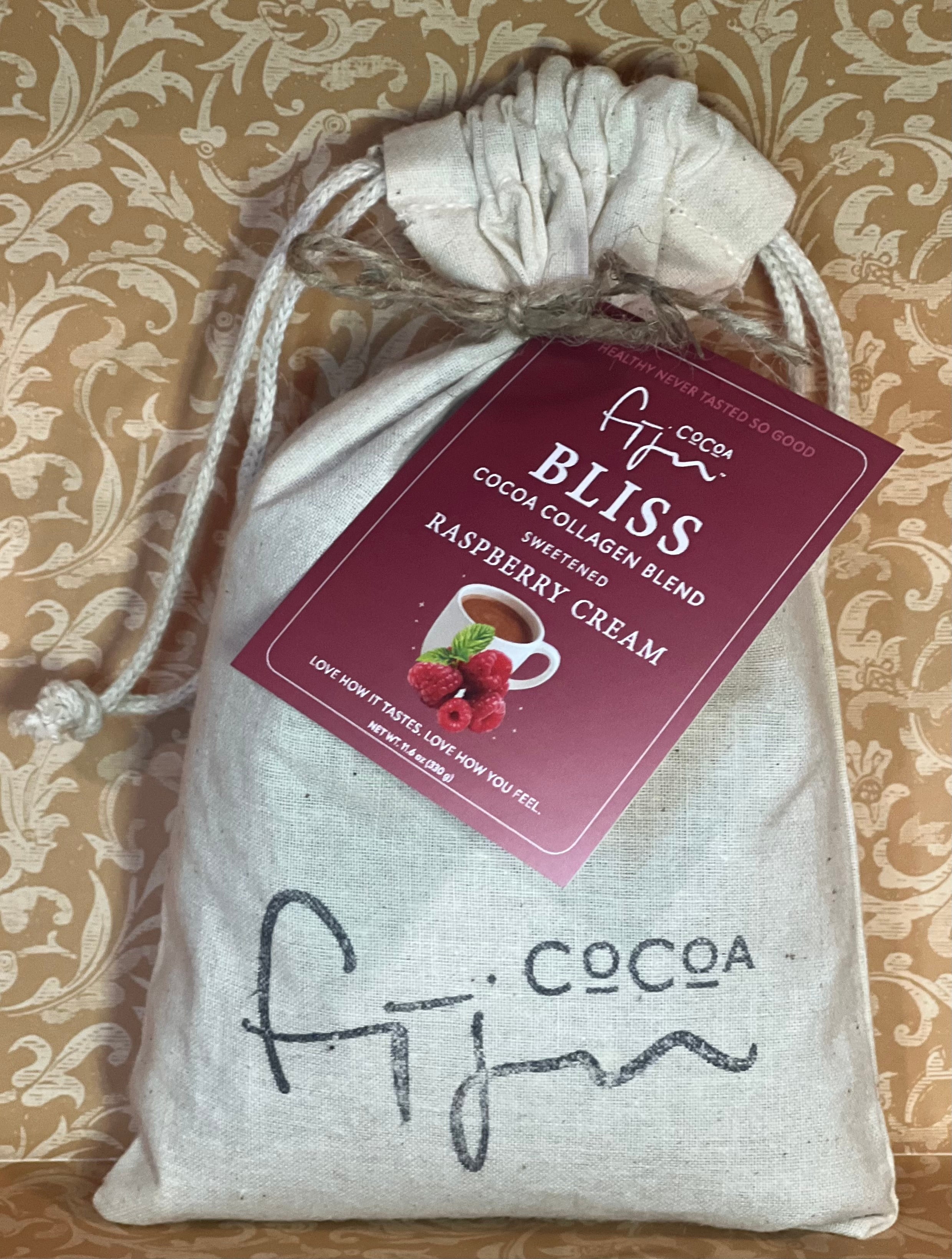 Raspberry Cream Vintage Gift Bag