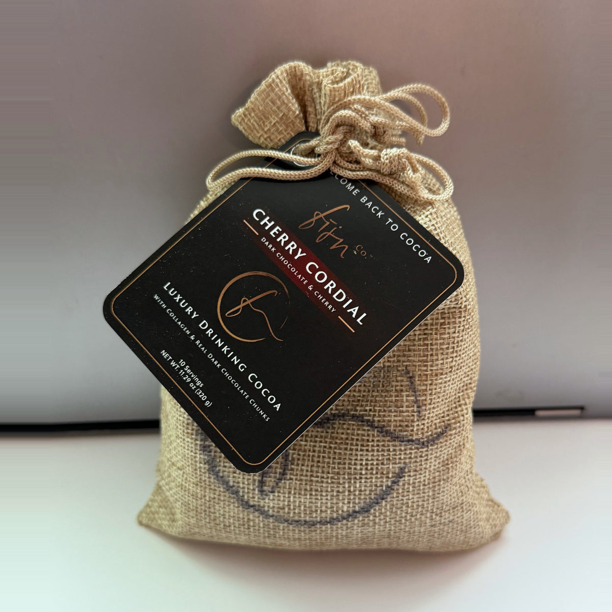 Cherry Cordial Vintage Gift Bag